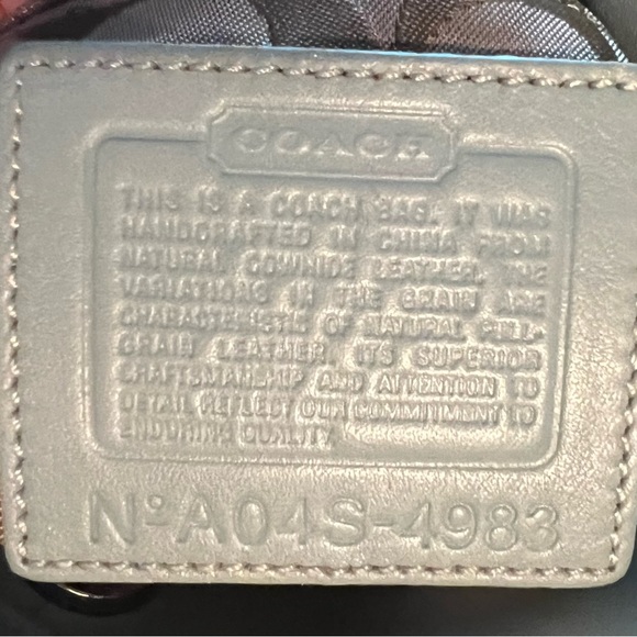 Coach Purse - Light turquoise/blue - Picture 6 of 8